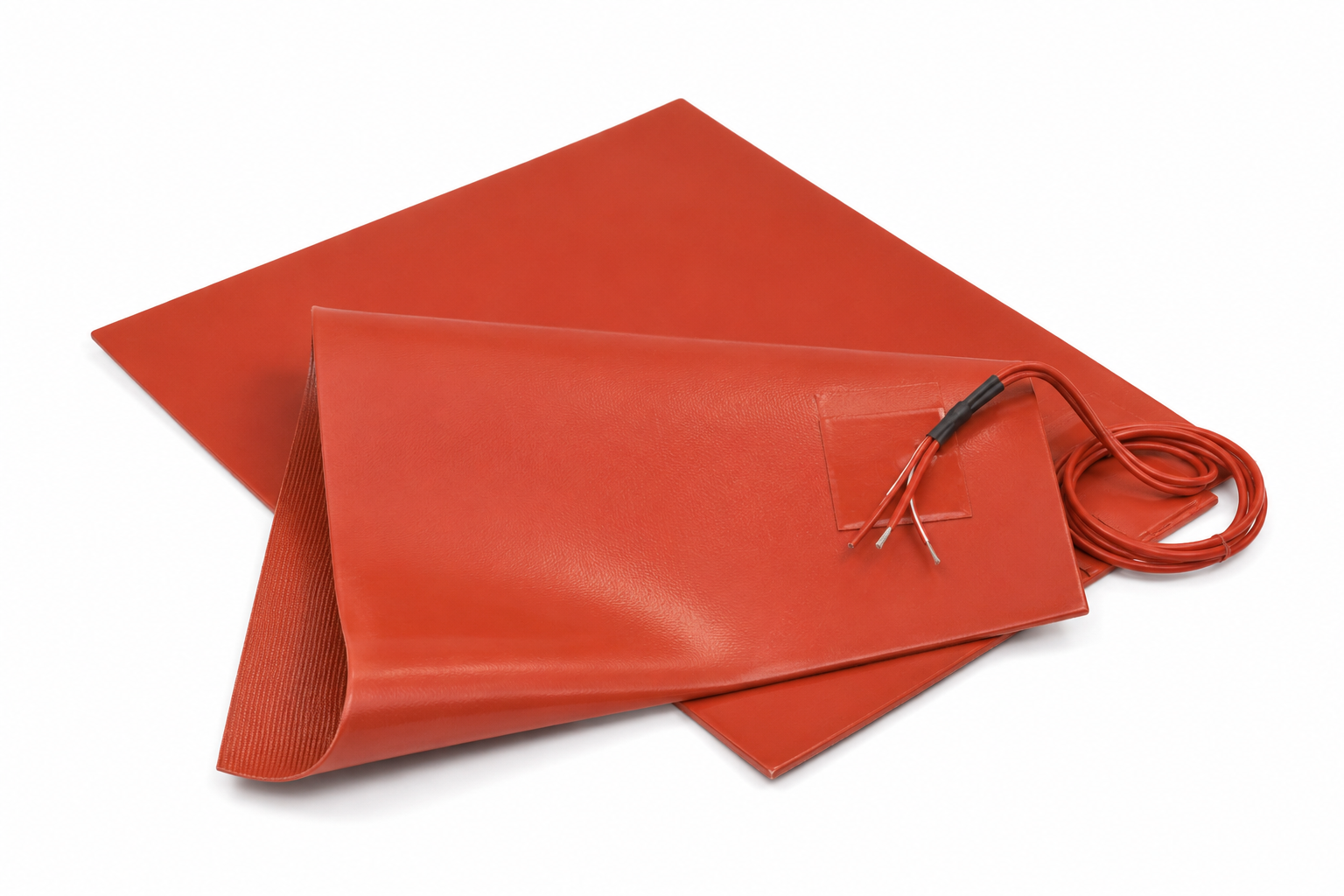 Panneau chauffant souple ELMS en silicone pour chauffage de surface et applications industrielles sur mesure